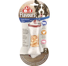 8in1 Flavours Triple Flavour Bone Kost pro psy střední velikosti pro psy o hmotnosti 10 až 25 kilogramů