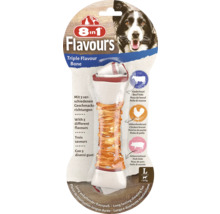 Pamlsek pro psy 8in1 Triple Flavour kost žvýkací L