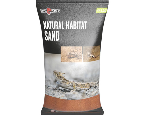 Substrát do terária Repti Planet písek červený 4,5 kg Logo Repti Planet. Balení s přírodním pískem do terárií.
