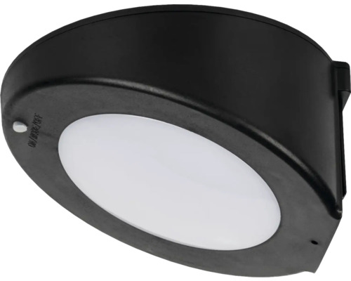 LED solární nástěnné osvětlení KingBerry YOLA SLR B IP44 5W 500lm 3000K černé se senzorem pohybu a soumraku