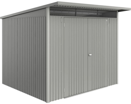 Zahradní přístřešek AvantGarde ECO velikost A6 quartz šedá metalíza s dvojitými