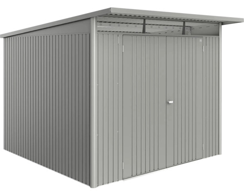 Zahradní přístřešek AvantGarde ECO velikost A7 quartz šedá metalíza s dvojitými