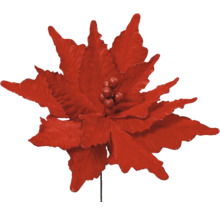 Dekorativní červená vánoční hvězda