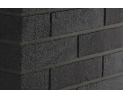 Elabrick obkladový kámen roh Bergen 24 x 7,1 cm Vnější Detail zdi z cihel.