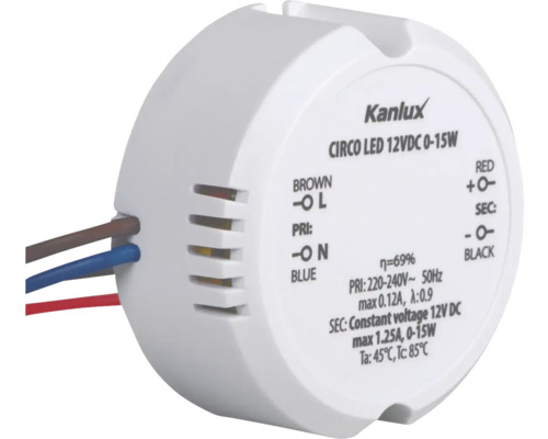 Elektrické trafo Kanlux 24243 CIRCO N LED 12V
