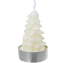 Čajová svíčka ve tvaru vánočního stromku