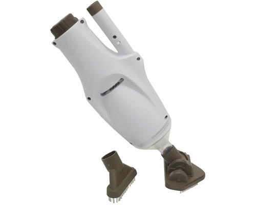 Akumulátorový bazénový vysavač s kartáčovým nástavcem k čištění bazénů