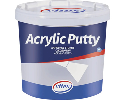 Akrylový tmel Vitex Acrylic Putty 0,4 kg Kbelík s akrylátovým tmelem