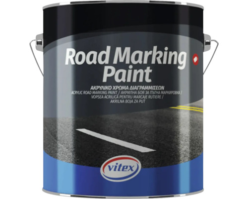 Kbelík barvy na silniční značení