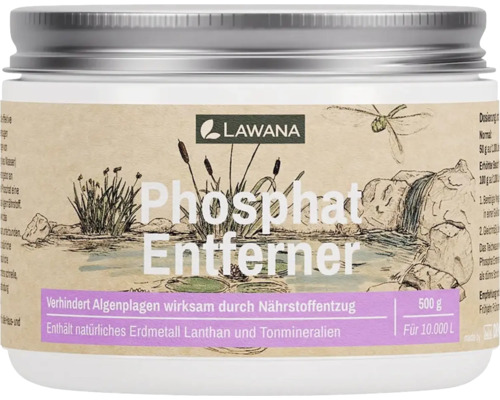 Odstraňovač fosfátů LAWANA Phosphat Entferner 500 g Lawana Odstraňovač fosfátů v dóze