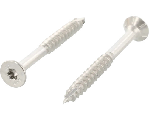 Univerzální vrut 4,5x80 mm zapuštěná hlava TX20 částečný závit nerez ocel C1, 100 ks Univerzální vrut 4,5x80 mm zapuštěná hlava TX20 částečný závit nerez ocel C1, 100 ks