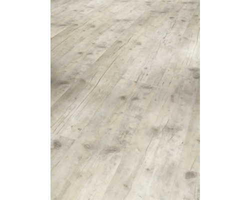 Světlá laminátová podlaha s dřevěnou strukturou