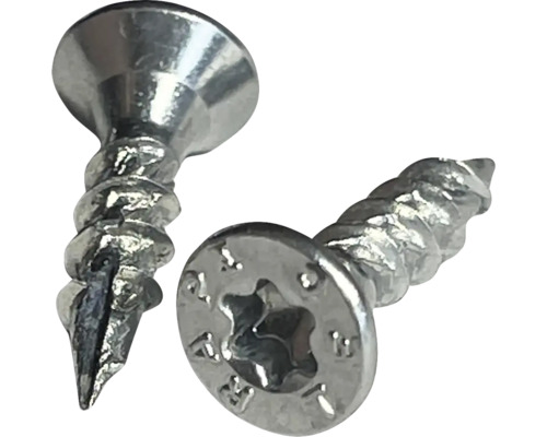 Vrut RAPI-TEC 2010 4x17 mm, zápustná hlava, T20 Dva šrouby Torx z kovu