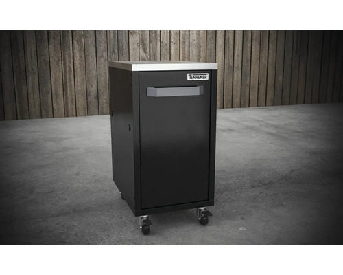 Skříňka na nářadí Tenneker s jedněmi dvířky a čtyřmi kolečky