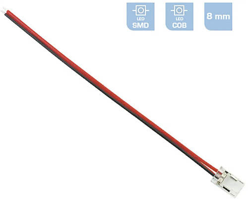Připojovací kabel o průměru 8 milimetrů pro LED SMD a LED COB