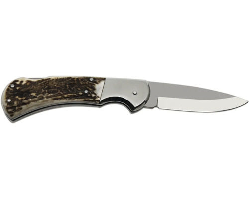 Zavírací nůž s rukojetí z jeleního rohu