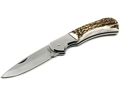 Zavírací nůž s rukojetí z jeleního rohu