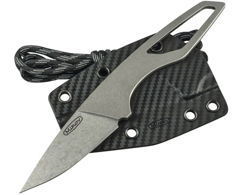 Nůž s pouzdrem a šňůrkou