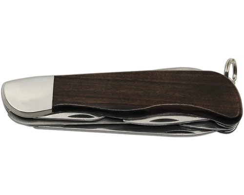 Kapesní nůž s dřevěnou rukojetí