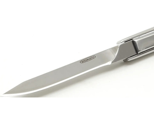 Mikrov zavírací nůž Detailní pohled na čepel