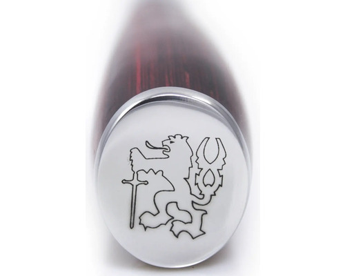 Víčko pera s lví erby