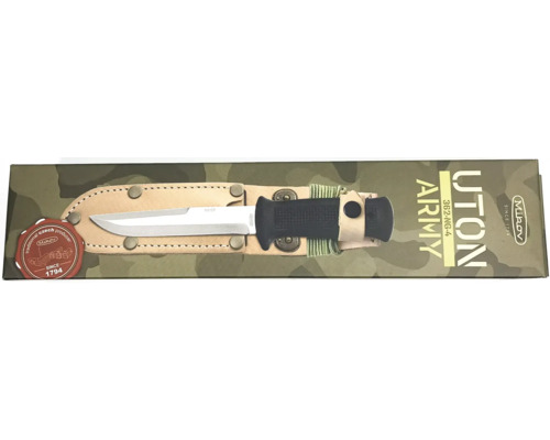 Nůž Mikov Uton Army s koženým pouzdrem
