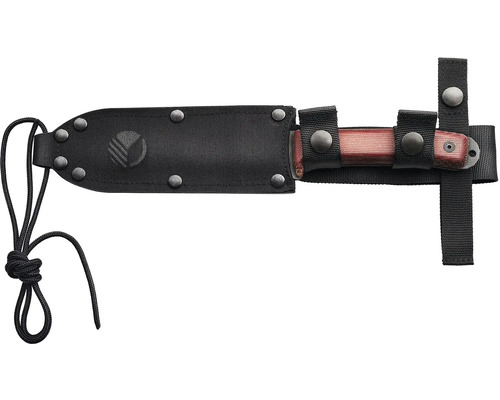 Nůž s černou pochvou