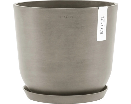 Plastikový květináč s podšálkem