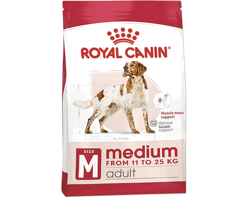 Granule Royal Canin pro středně velké dospělé psy od 11 do 25 kilogramů