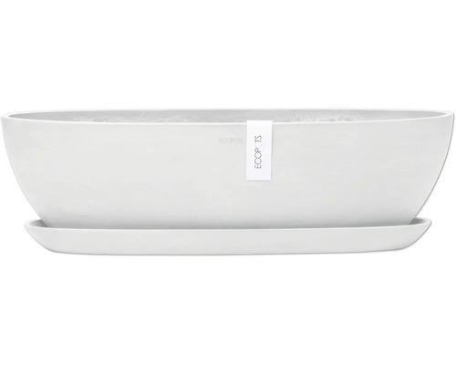 Obdélníkový květináč s podšálkem