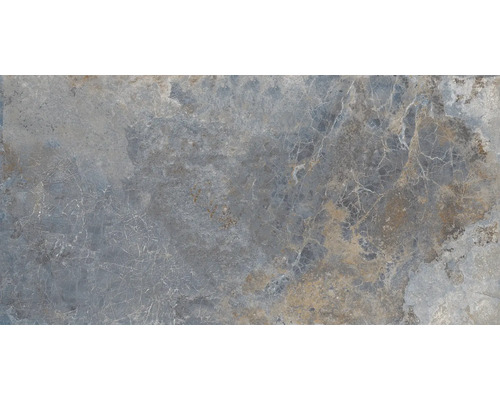 Dlažba imitace mramoru Quartz Blue 120 x 60 cm