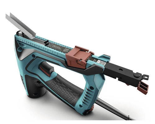 Hřebíkovačka se zásobníkem pro upevnění hřebíků