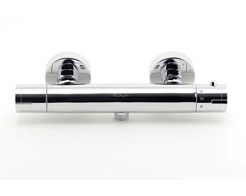 Nástěnná termostatická sprchová baterie Metalia