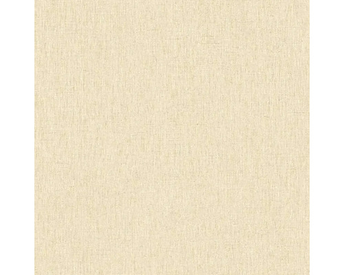Vliesová tapeta Green&Co béžová uni 0,53x10,05 m Detail světlé textilní tapety s jemnou strukturou
