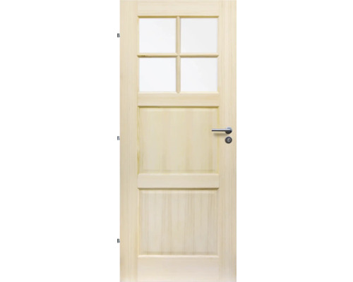 Interiérové dveře z masivu TURYN 4S borovice 60L