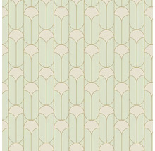 Tapeta s geometrickým designem tulipánů