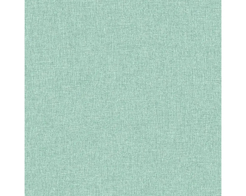 Vliesová tapeta Green&Co zelená UNI 0,53x10,05 m Textilní tapeta se lněnou strukturou