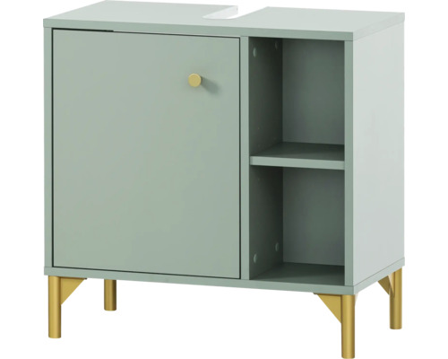 Skříňka pod umyvadlo s dvířky, policí a nožičkami