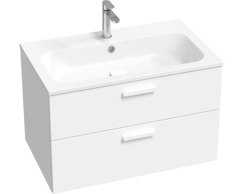 Koupelnová skříňka pod umyvadlo RAVAK Chrome II bílá vysoce lesklá 800 x 500 x 490 mm X000001778 Koupelnová skříňka pod umyvadlo RAVAK Chrome II bílá vysoce lesklá 800 x 500 x 490 mm X000001778