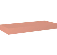 Deska pod umyvadlo bez výřezu Jungborn terra pink 121 x 46 x 12 cm