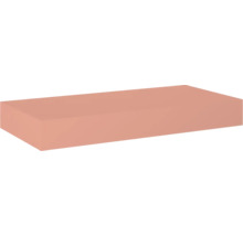 Deska pod umyvadlo bez výřezu Jungborn terra pink 100,8 x 46 x 12 cm