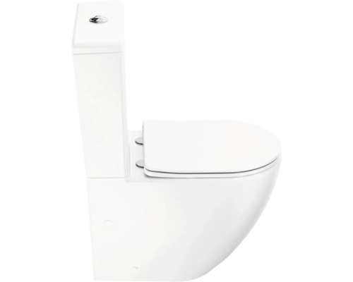 Keramická toaleta se splachovací nádrží