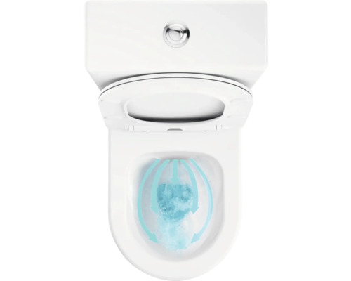 Fotografie bílé toalety se splachováním