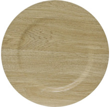 Dřevěný talíř, kulatý