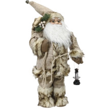 Dekorativní Santa Claus s lucernou pro vánoční dekorace