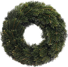 Smrkový věnec na vánoční dekoraci