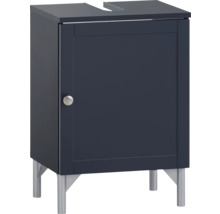 Skříňka pod umyvadlo s jedněmi dvířky a nožičkami