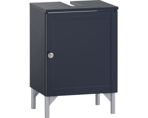 Skříňka pod umyvadlo s jedněmi dvířky a nožičkami