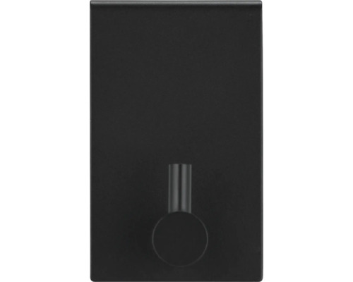 Černý dávkovač mýdla pro montáž na stěnu