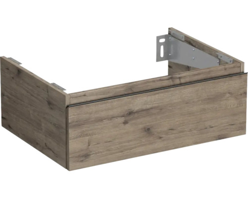 Koupelnová skříňka pod umyvadlo Jungborn TRENTA dub wellington 70 x 26 x 49,8 cm Skříňka pod umyvadlo ze dřeva